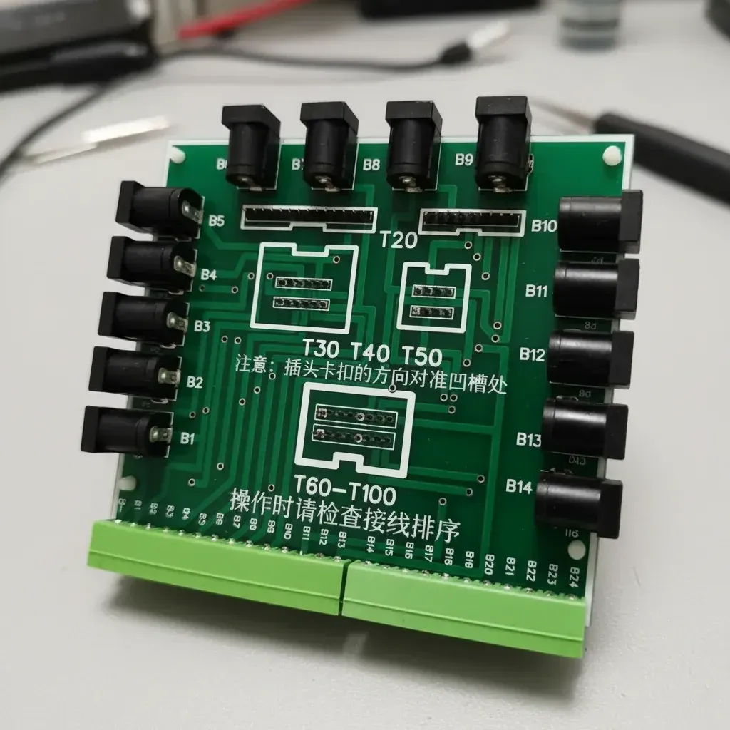 Placa de equalização de bateria para drone DJI T30 T40 T50 T60 T100 — peça de reposição para drone agrícola, código 302738